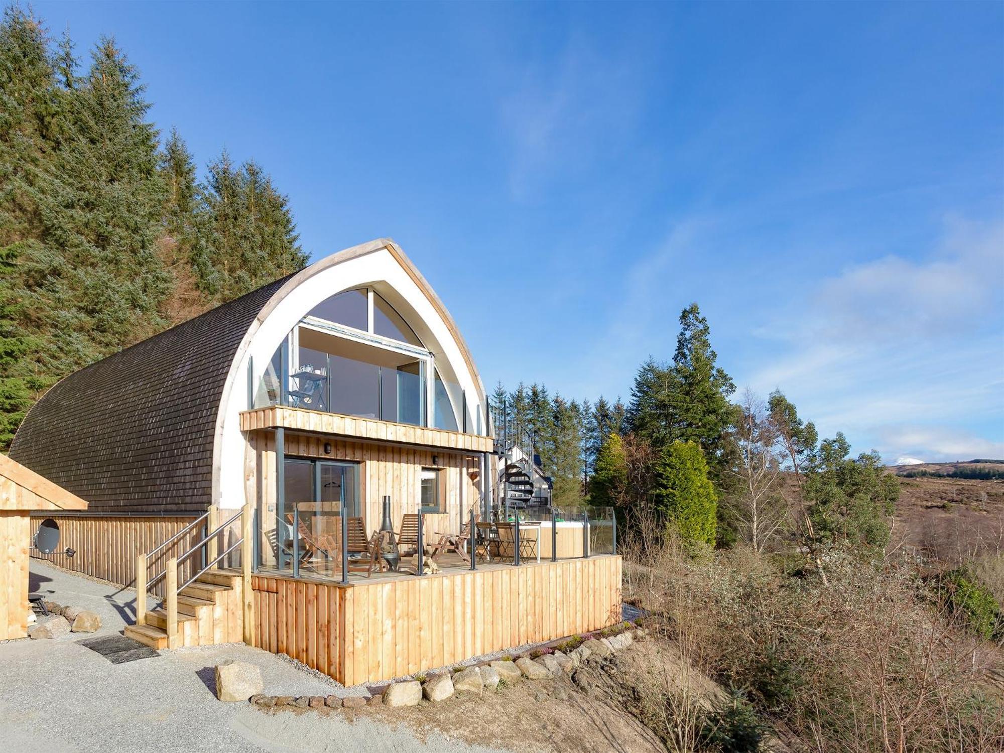 Jill Strawbale House- Ukc2935 Villa Strontian Kültér fotó