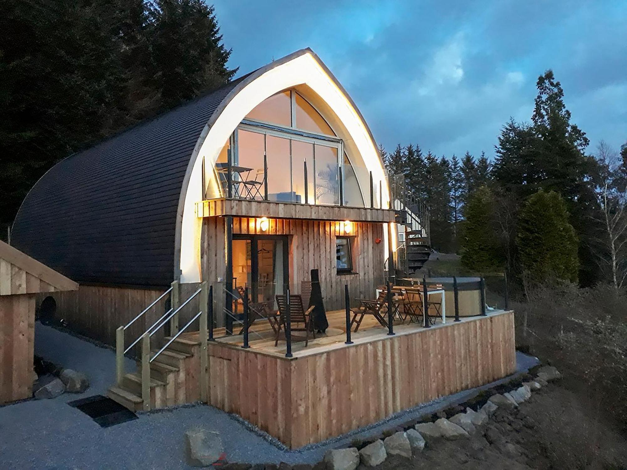 Jill Strawbale House- Ukc2935 Villa Strontian Kültér fotó